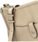 Dámska kožená crossbody béžová - Katana Kristi