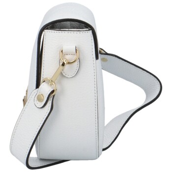 Dámska kožená crossbody kabelka biela - Delami Jarrah