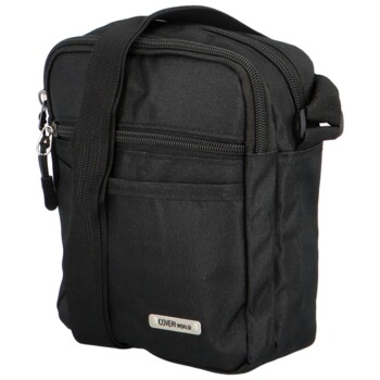 Pánska crossbody čierna - Coveri Lazzo