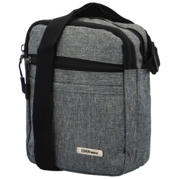 Pánska crossbody sivá - Coveri Lazzo