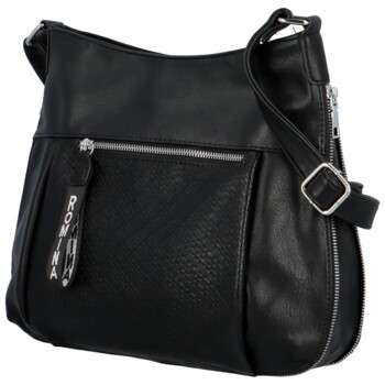 Dámska crossbody kabelka čierna - Romina & Co Bags Dolma