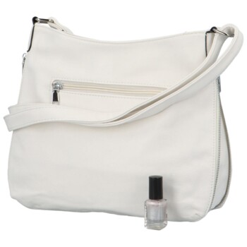 Dámska crossbody kabelka biela - Romina & Co Bags Dolma