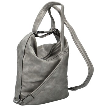 Dámsky kabelko-batoh strieborný - Romina & Co Bags Wolfe