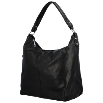 Dámska kabelka cez plece čierna - Romina & Co Bags Elianora
