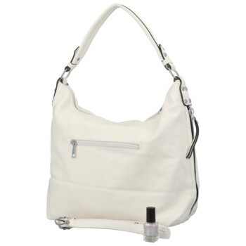 Dámska kabelka na rameno biela - Romina & Co Bags Elianora