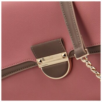 Dámska crossbody kabelka ružová - DIANA & CO Allmania