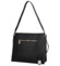 Dámska crossbody kabelka čierna - DIANA & CO Cementiah