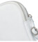 Dámske kožené crossbody púzdro biele - Delami Valli
