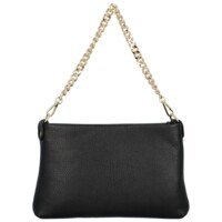 Dámska kožená crossbody kabelka čierna - Delami Madison