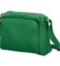 Dámska kožená crossbody kabelka zelená - Delami Bandit