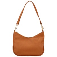 Dámska kožená crossbody camel - Delami Javier