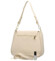 Dámska kožená crossbody béžová - Delami Yvette