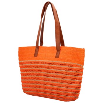 Dámska kabelka cez rameno oranžová - Firenze Alissia