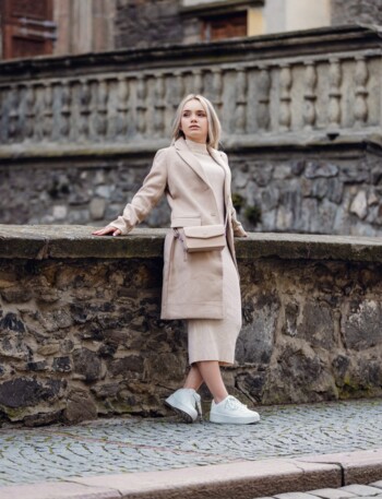 Dámska crossbody kabelka béžová - Vuch Moana Beige