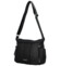 Dámska crossbody kabelka čierna - Coveri Rajsa