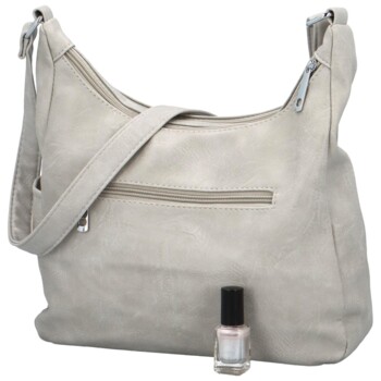 Dámska crossbody kabelka šedá - Firenze Loreta