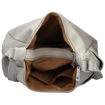 Dámska crossbody kabelka šedá - Firenze Loreta