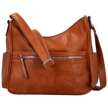 Dámska crossbody kabelka hnedá - Firenze Louise