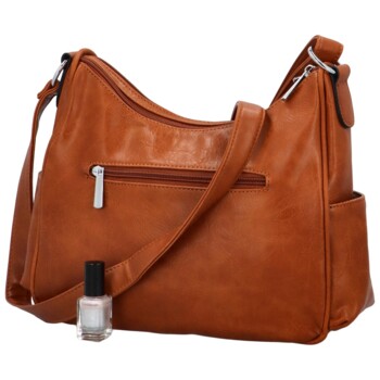 Dámska crossbody kabelka hnedá - Firenze Louise
