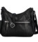Dámska crossbody kabelka čierna - Firenze Louise