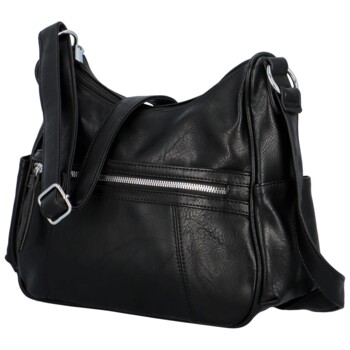 Dámska crossbody kabelka čierna - Firenze Louise