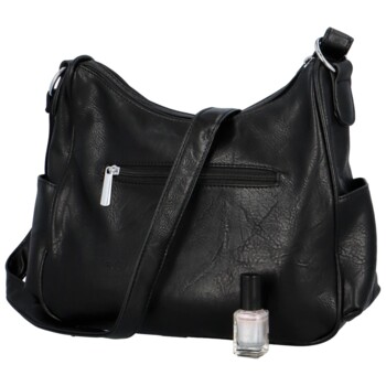 Dámska crossbody kabelka čierna - Firenze Louise