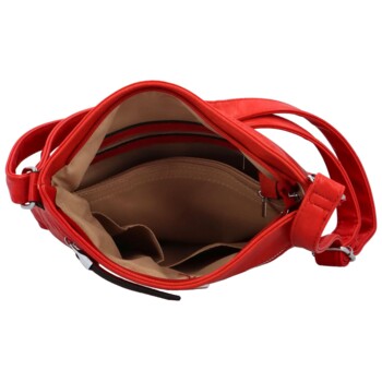 Dámska crossbody kabelka červená - Romina & Co Bags Garetha