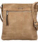 Dámska crossbody kabelka tmavo béžová - Romina & Co Bags Garetha
