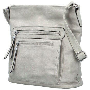 Dámska crossbody kabelka šedá - Firenze Charix