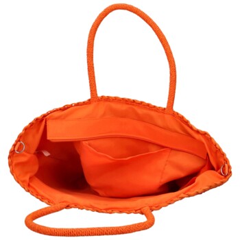Dámska kabelka cez rameno oranžová - Firenze Fanny