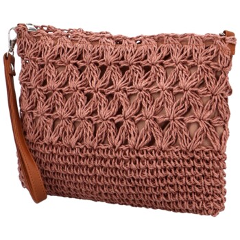 Dámska crossbody kabelka tmavo ružová - Firenze Quari
