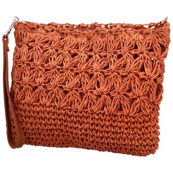 Dámska crossbody kabelka tehlovo červená - Firenze Quari