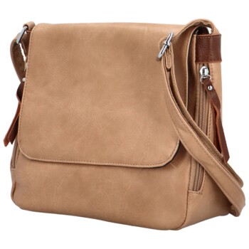 Dámska crossbody kabelka khaki - Firenze Ceryss