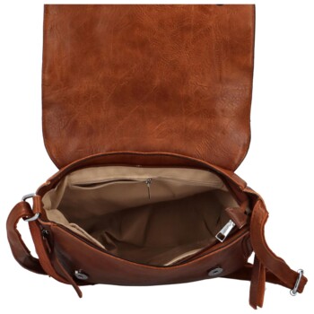 Dámska crossbody kabelka hnedá - Firenze Ceryss