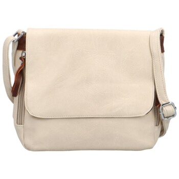 Dámska crossbody kabelka krémová - Firenze Ceryss