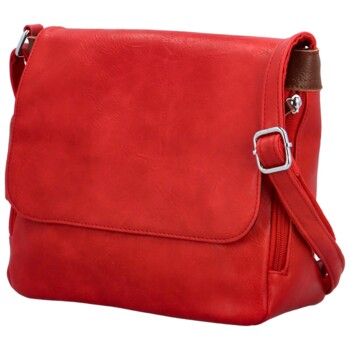 Dámska crossbody kabelka červená - Firenze Ceryss