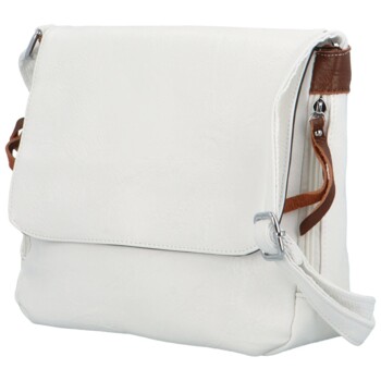Dámska crossbody kabelka biela - Firenze Ceryss