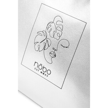 Dámska crossbody kabelka strieborná - Nobo Rosalia