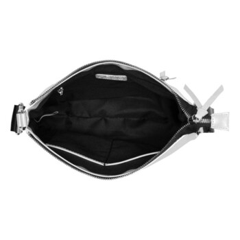 Dámska crossbody kabelka strieborná - Nobo Rosalia