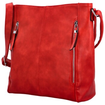 Dámska crossbody kabelka červená - Firenze Freeda