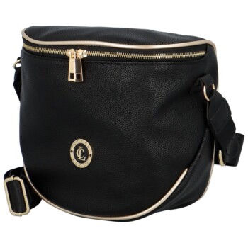Dámska crossbody kabelka čierna - Locca Salax