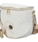 Dámska crossbody kabelka biela/lesk - Locca Salax