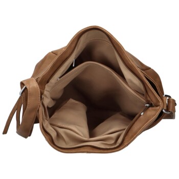 Dámska crossbody kabelka khaki - Firenze Maeva
