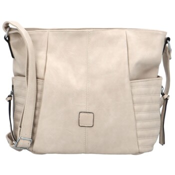 Dámska crossbody kabelka krémová - Firenze Maeva