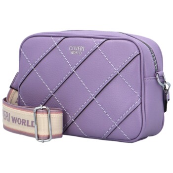 Dámska crossbody kabelka fialová - Coveri Faribax