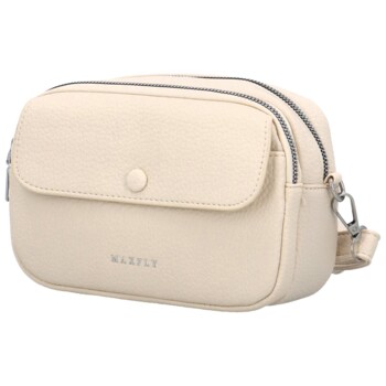 Dámska crossbody kabelka krémová - MaxFly Thyrax