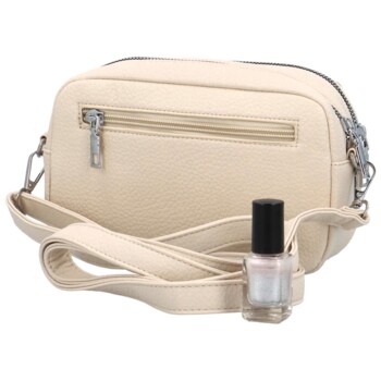 Dámska crossbody kabelka krémová - MaxFly Thyrax