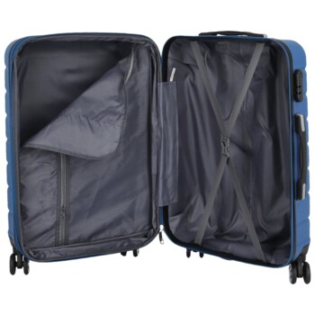 Cestovný plastový kufor modrý - Ormi Kalmax L
