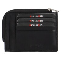 Kožené puzdro na doklady čierne - Bellugio Ruoxi