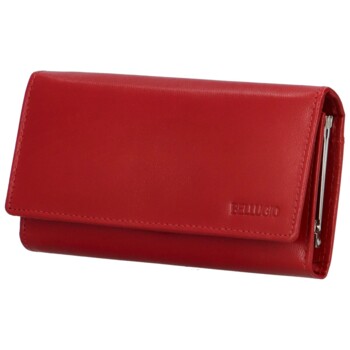 Dámska kožená peňaženka červená - Bellugio Giacomo